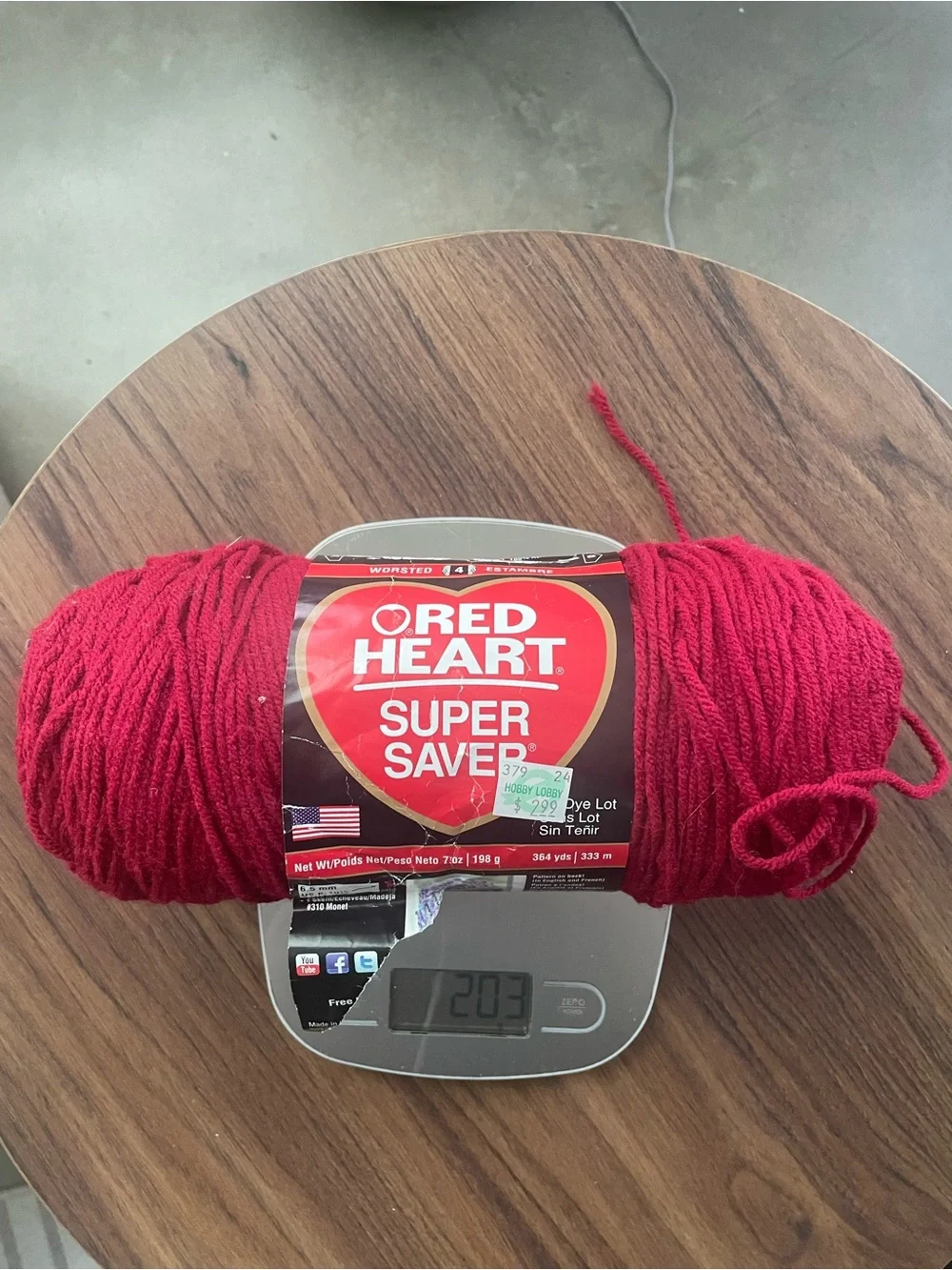 16 pc Yarn Destash Lot - Mixed